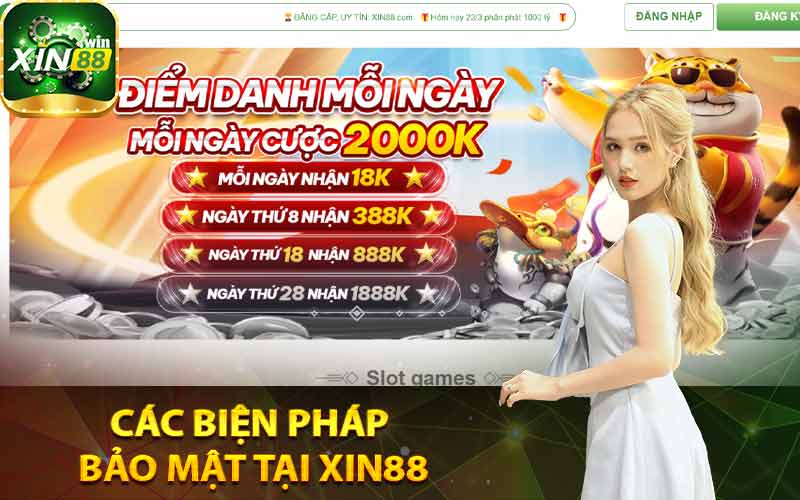 Các biện pháp bảo mật tại Xin88