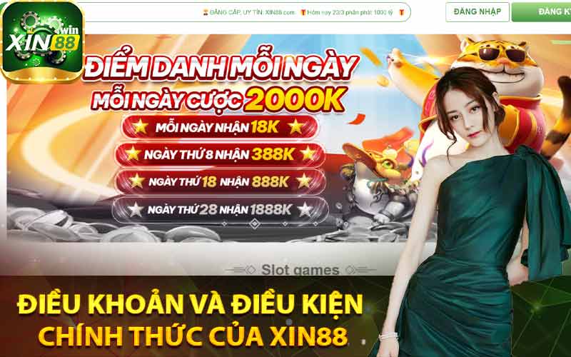 Điều khoản và điều kiện chính thức của Xin88