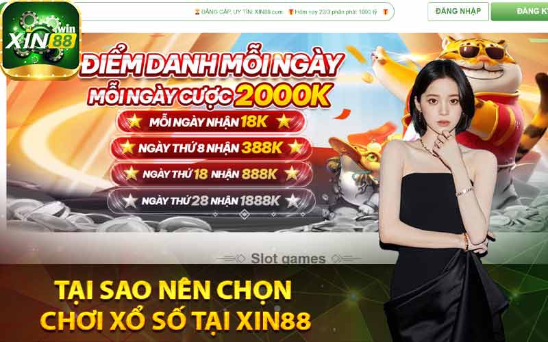 Tại sao nên chọn chơi xổ số tại Xin88